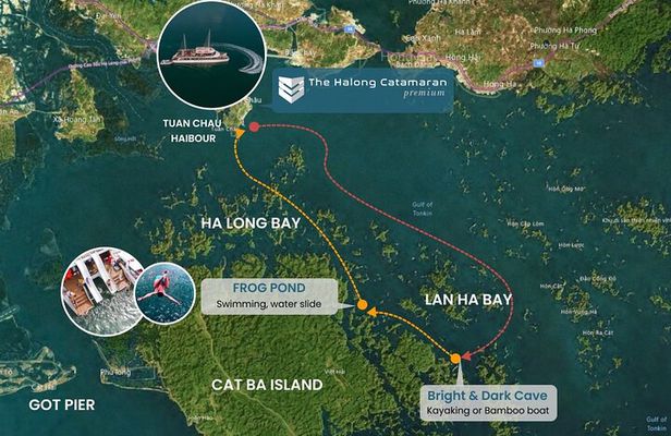 The Halong Catamaran Premium Cruise - Lan Ha Bay Cruise Trip