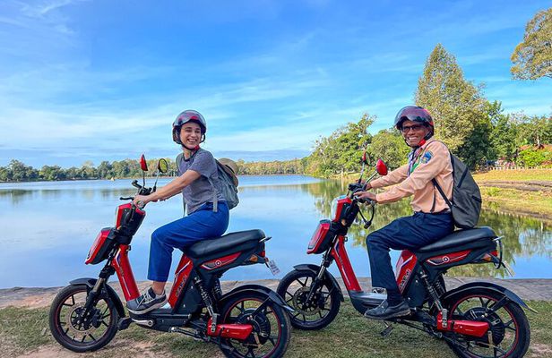 Angkor Wat Sunrise Tour By E-Bike Experience With Breakfast Included 
