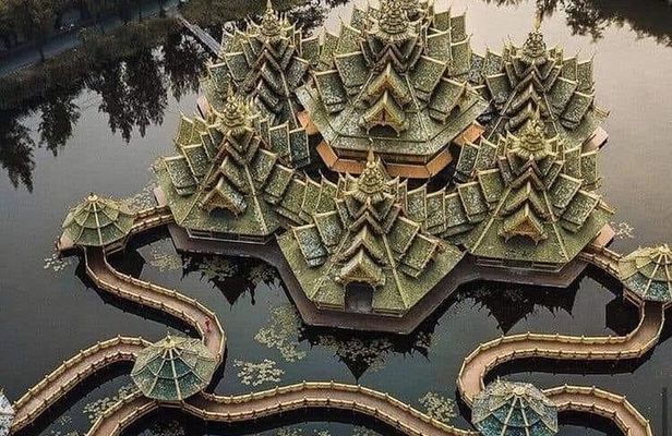Private Tour for Ancient City Bangkok and Erawan Museu(min 2 pax)