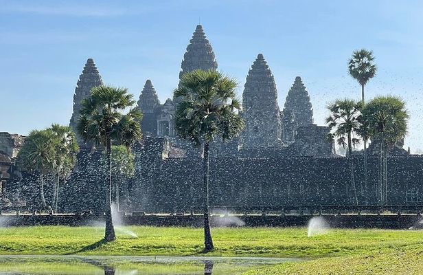 Angkor Wat Temples & Kulen Elephant Forest Day Tour