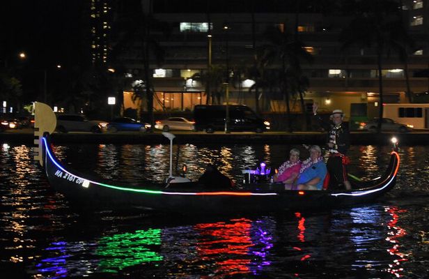 Starlight Waikiki Gondola Cruise (non shared) evening/moonlight
