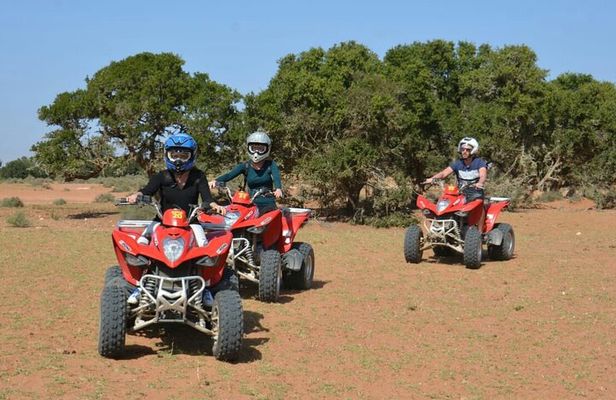 Agadir Quad ATV Adventure Tour with Berber Tea Experience