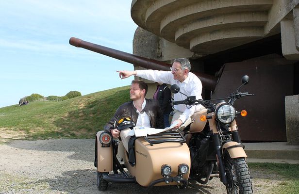 Normandy WWII Private Half-day Sidecar Tour From Bayeux