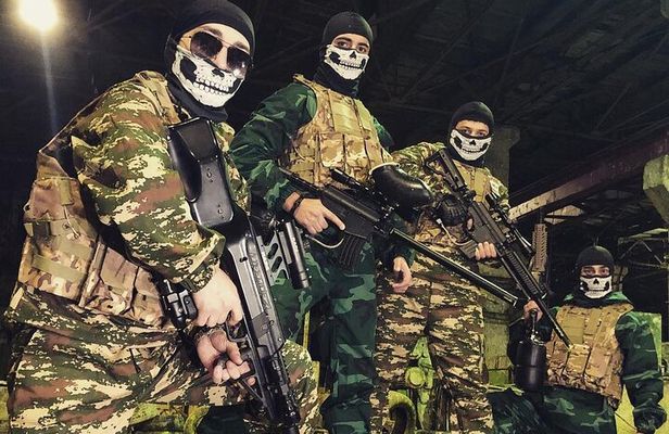 Paintball Entertainment And Walk Along Baku (Nizami Street)