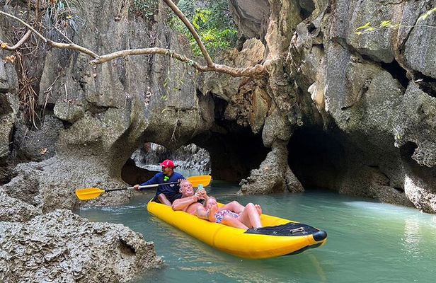 Twilight Sea Canoe at Phang Nga Bay