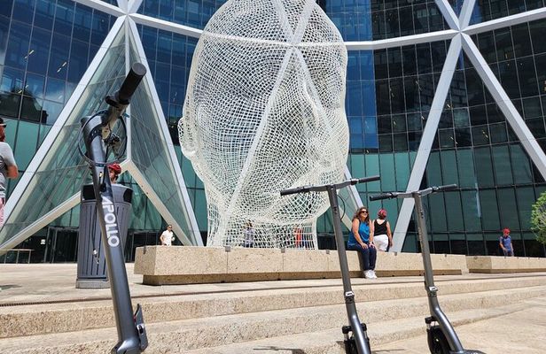 Calgary City Highlights 2 Hour Scooter Tour