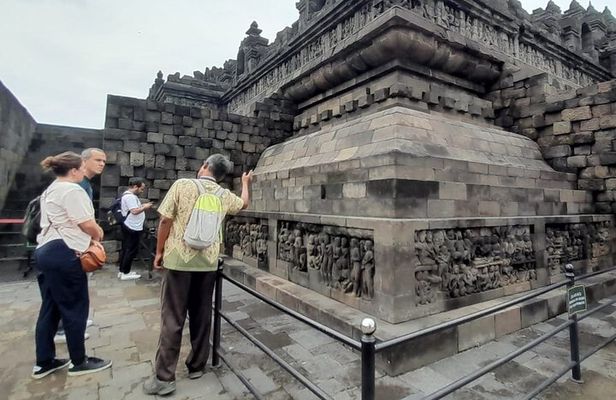 Borobudur,Prambanan and Merapi Volcano Tour .