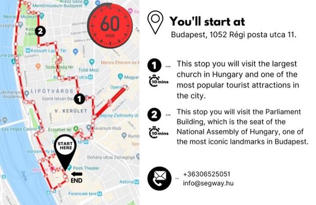 Segway Guided Tour in Downtown Budapest
