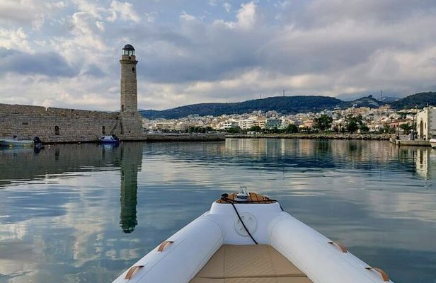 Private RIB Boat Tour to the Secret Beach in Rethymno