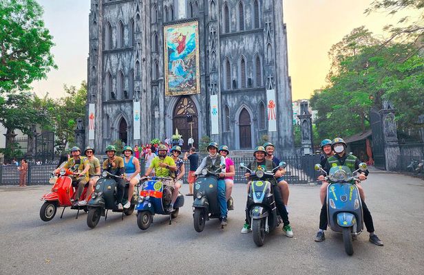 Hanoi Vespa Tours: Food + Culture + Fun on Army Vespa
