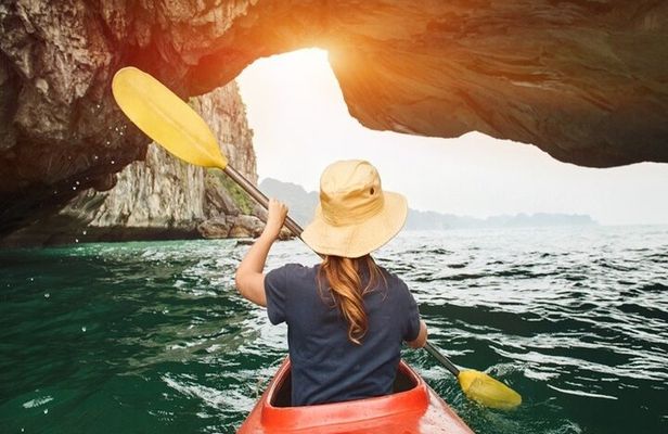 Halong Bay Day Tour 6Hour Deluxe Cruise Limousine Bus Small Group