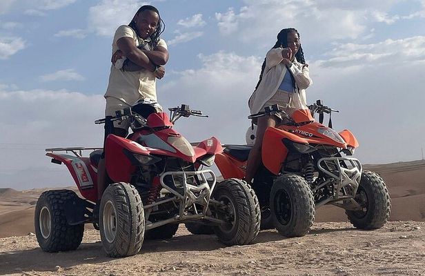 Quad Biking & Camel Ride in Agafay Desert with Dinner Show 