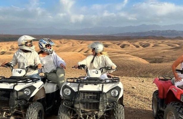 Desert Adventure delight : Quad , Camel , Dinner Show in Agafay