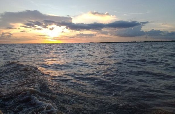 Sunset on Tonle Sap Lake
