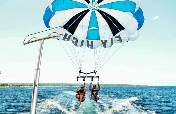 Parasailing, Sea Tubing & Jet Ski from Montego Bay- Private tour