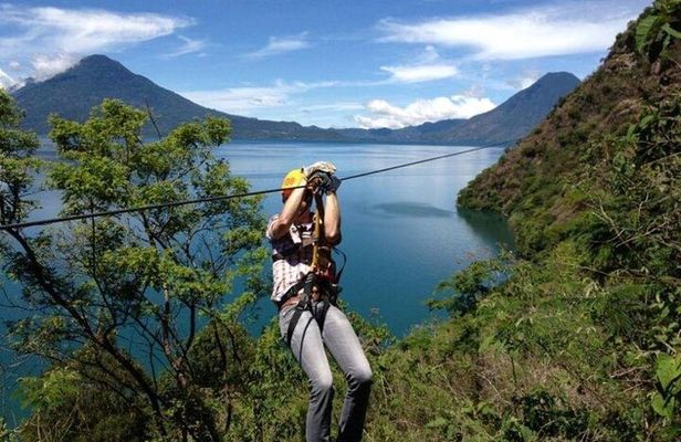 Adventure in Lake Atitlan Zip lines and towns. Overnight.