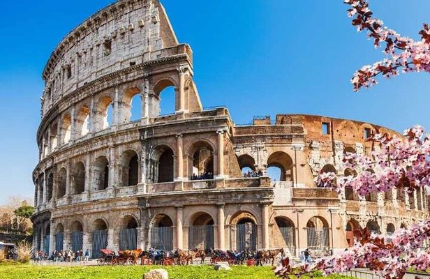 Colosseum Walking Tour with Roman Forum and Palantine Hill Access