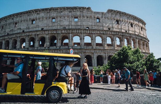  Golf Cart Small-Group Guided Tour: Rome City Highlights