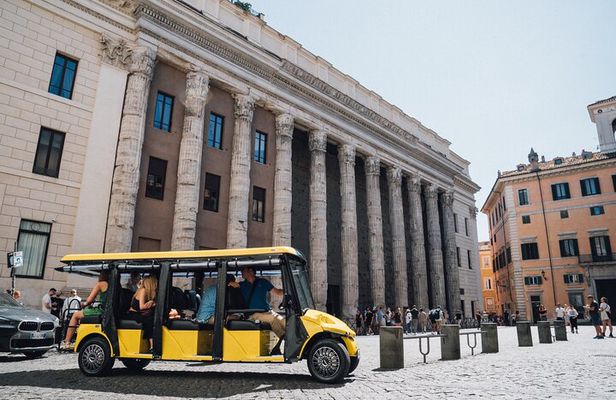 Golf Cart Driving Tour: Rome Express in 1.5 hrs