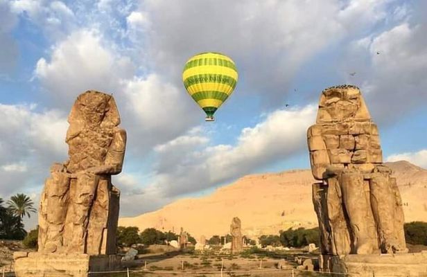 Private Full Day Luxor West Bank Tour with Hot Air Balloon Ride