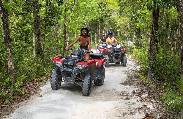 ATV Adventure to Mayan Jade Cavern plus Snorkeling and Lunch