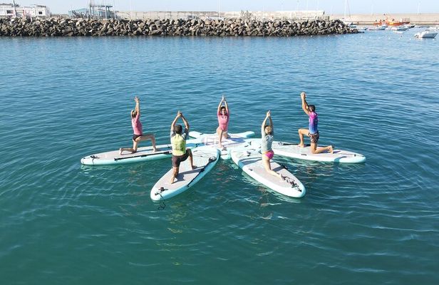 Gran Canaria: Small Group Sup Yoga Experience.