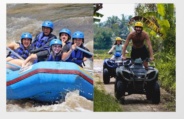 Bali ATV Ride Combo Bali Rafting best fullday tour Package