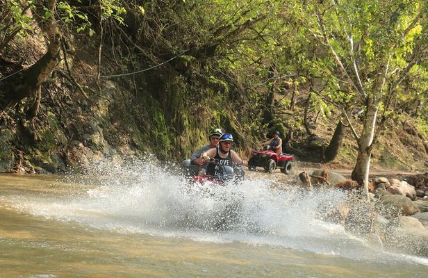 Private ATV tour with waterfall and Tequila tasting