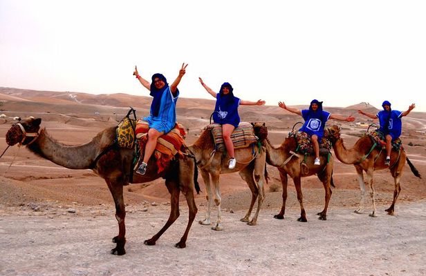 The Agafay Desert: Quad, Camel Pool Dinner and Show