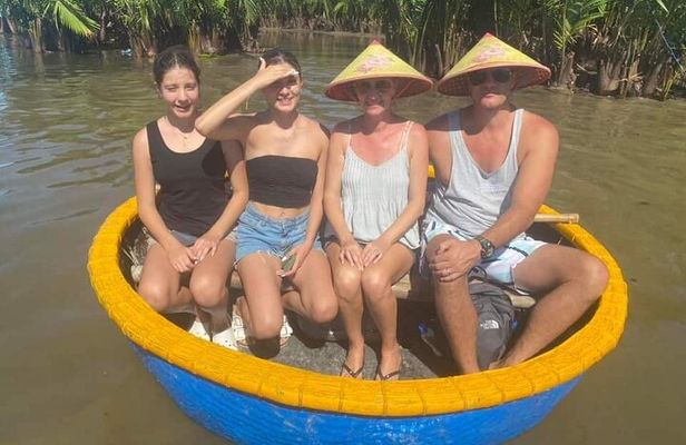 Basket Boat Ride- Buffalo Ride- Hoi An Tour with Sampan Boat Ride