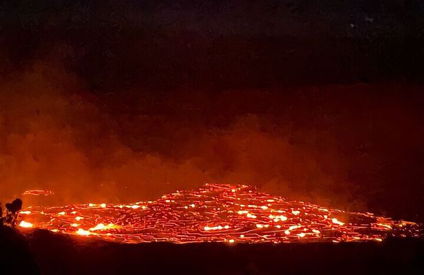 Fat Tire E-Bike Tour through Volcanoes National Park