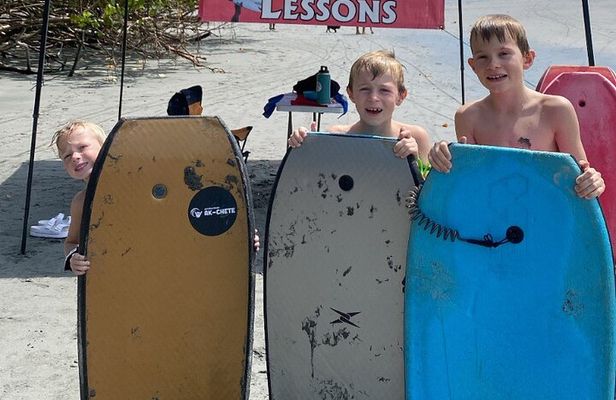 2-Hour Bodyboard Lessons for Kids in Manuel Antonio Beach
