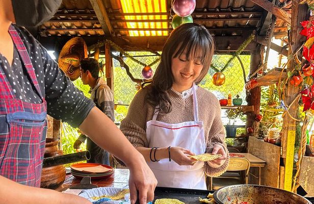 Rural cooking class at the mountains