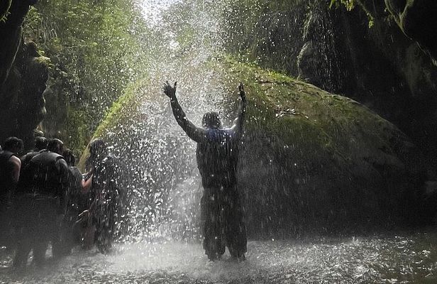 San Juan: Charco Azul Caves, Canyon & Waterfall Adventure