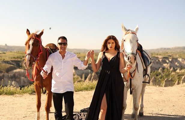 Horse Riding in Cappadocia through fairy chimeys