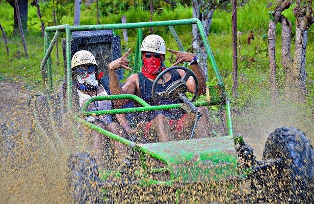 Full Pack Buggies + Horses + Zip Line + Food in Punta Cana