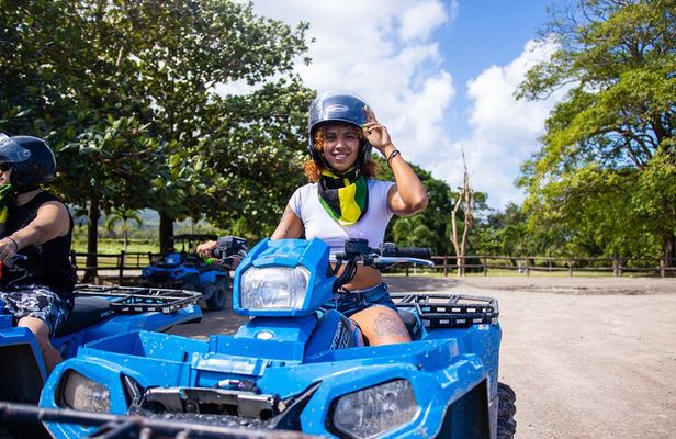 ATV with Dunn's River Climb and Zipline from Island Village