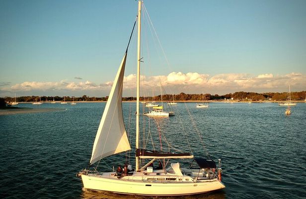 Gold Coast Sailing Cruise with sparkling wine & nibbles platter