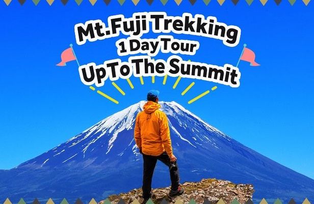 Mt.Fuji Trekking 1 Day Tour up to the summit 