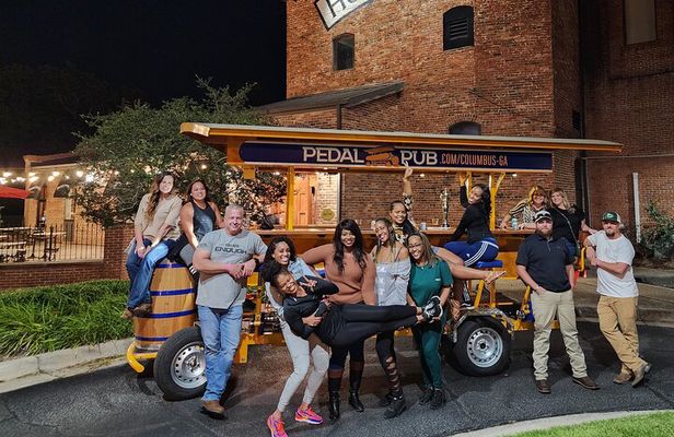Small Group Pedal Pub Shared Tour in Uptown Columbus