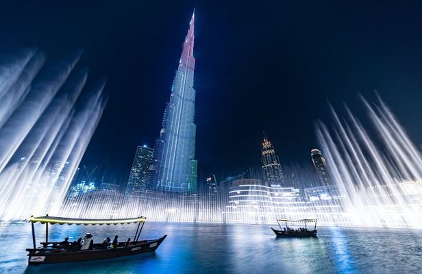 Dubai Fountain Show & Lake Ride Tickets with Transfers Option