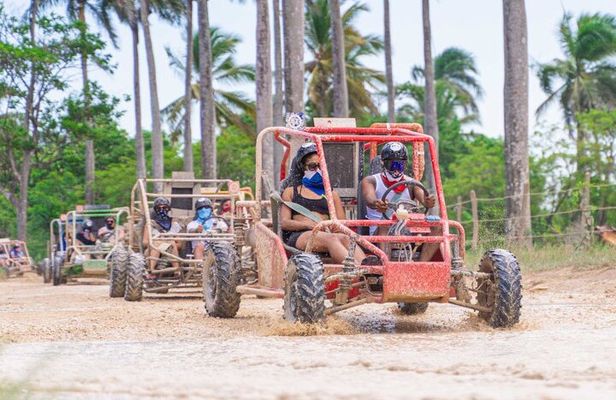 Half-Day Buggy Adventure to the private cave - Canadian Managed