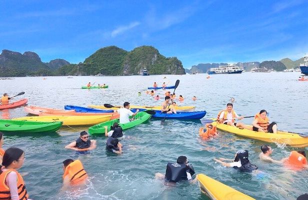 2-day Pando Cruise Tour in Halong Bay and Lan Ha Bay from Hanoi