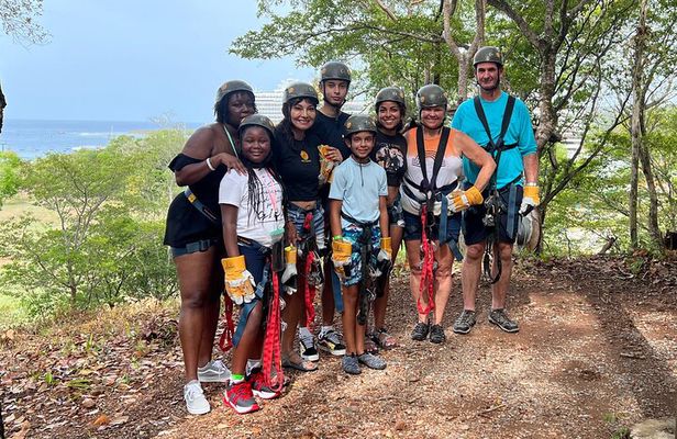 Extreme Zip Line Adventure at Mahogany Bay