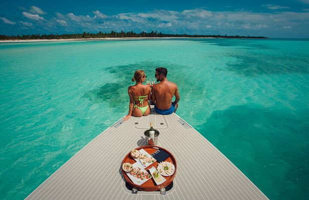 All Inclusive Luxury Private Yacht Cancun 4 Hrs: 40" Van Dutch