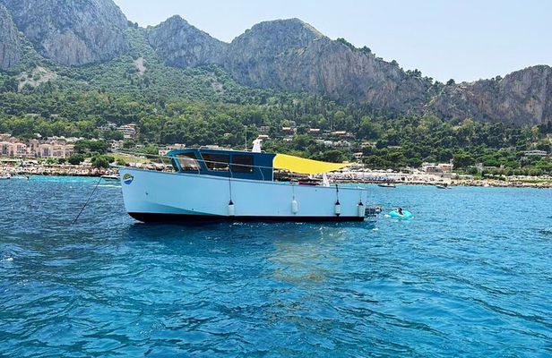 Boat Tour Mondello and Gulf of Palermo, with Aperitif (4 hours)