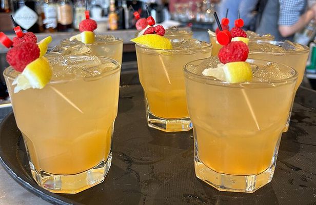 Cocktails and Conversations: Group Cocktail Making Class