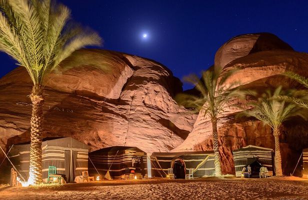 2-Day Jordan Tour: Explore Petra, Camp in Wadi Rum, and More