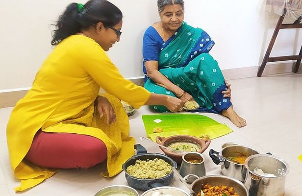Private Vegetarian South Indian Cooking Class in Chennai