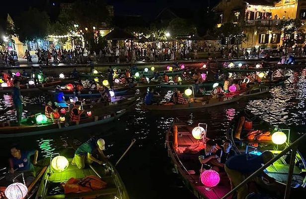 Marble Mountain & HoiAn City-BoatRide -Night Market -PRIVATE TOUR